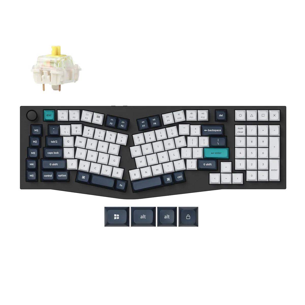 Keychron Q13 Max Alice Layout Qmk Wireless Custom Mechanical Keyboard