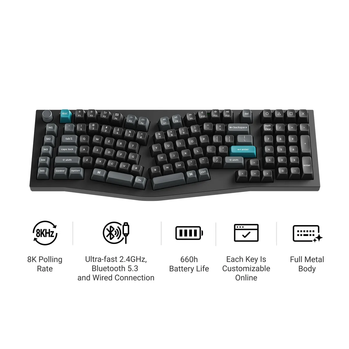 Keychron Q13 Ultra 8K Wireless Custom Mechanical Keyboard