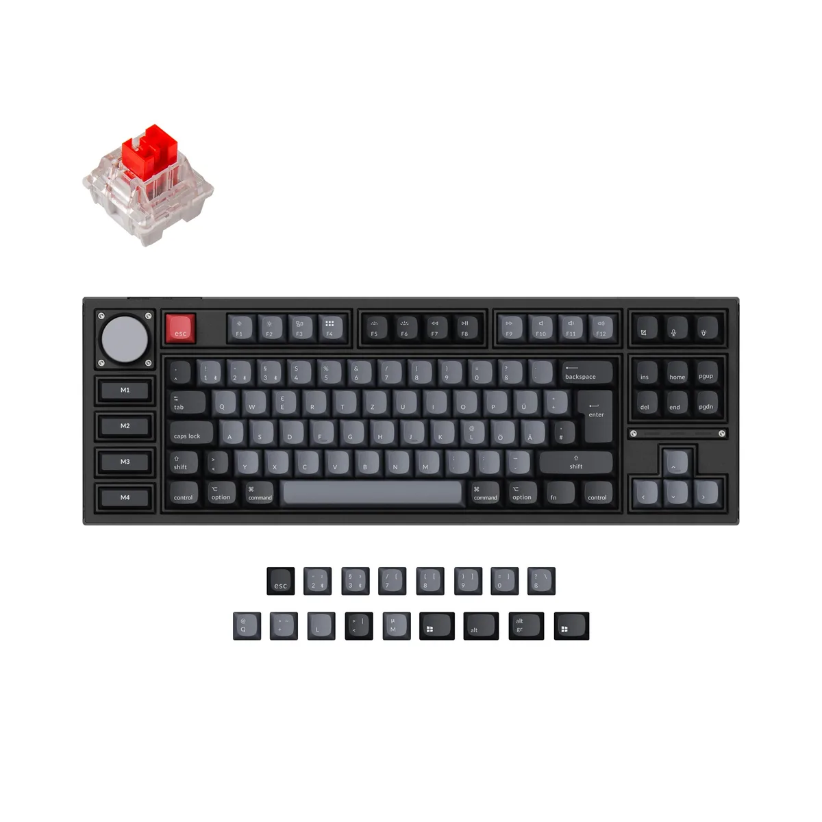 Keychron Q3 Pro Qmk Via Wireless Custom Mechanical Keyboard Iso Layout Collection