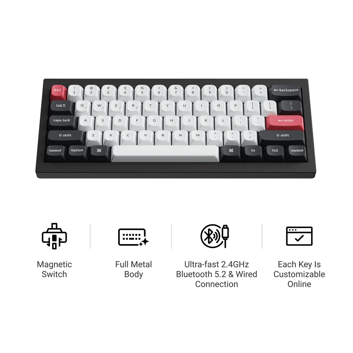 Keychron Q4 He Qmk Wireless Custom Keyboard