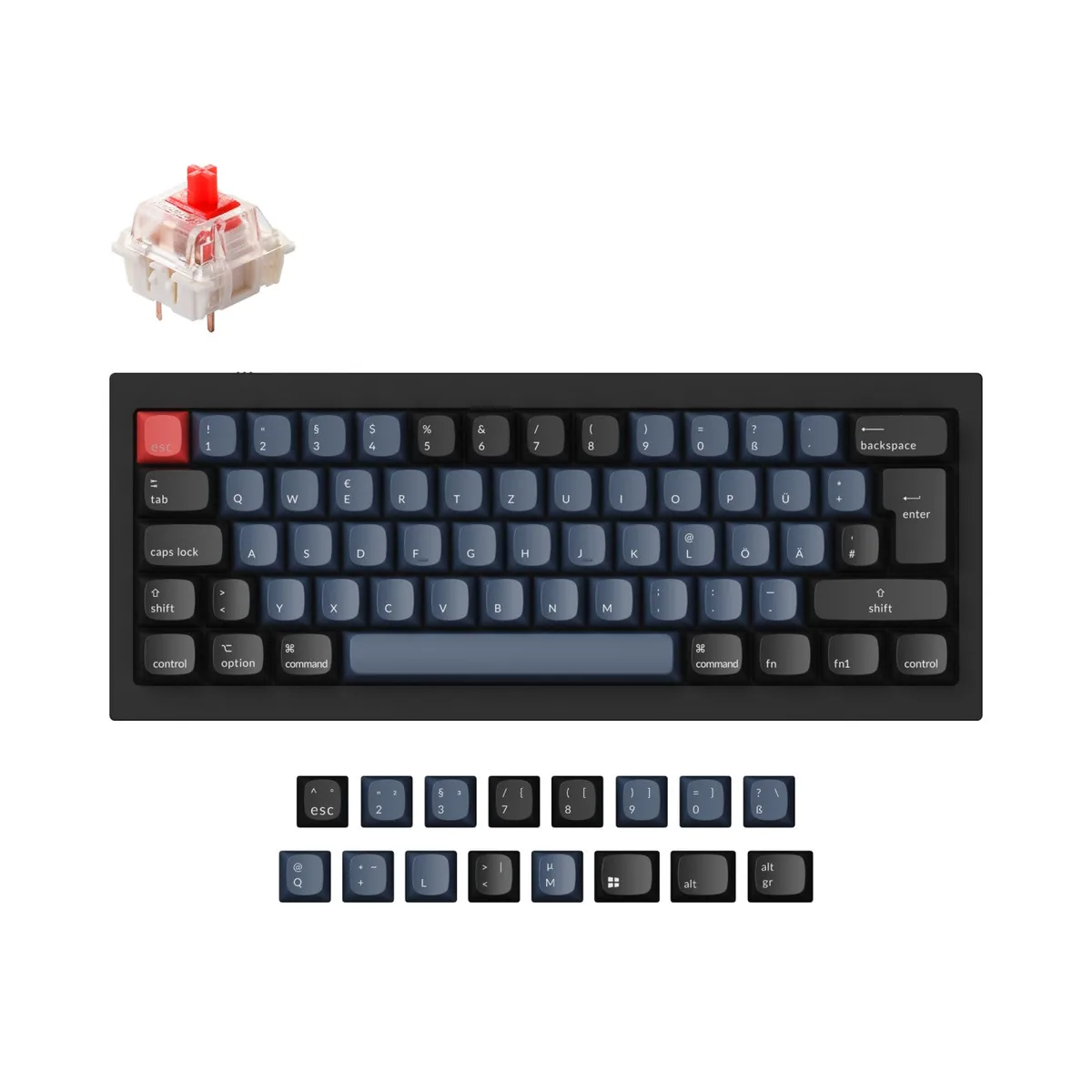Keychron Q4 Qmk Custom Mechanical Keyboard Iso Layout Collection