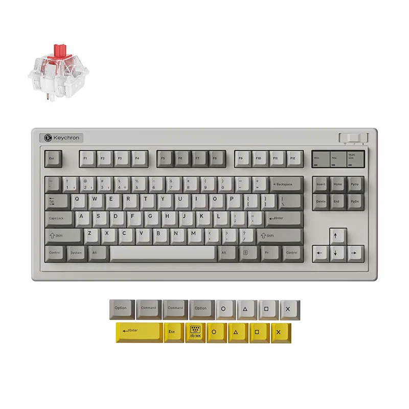 Keychron R3 Qmk Wireless Mechanical Keyboard