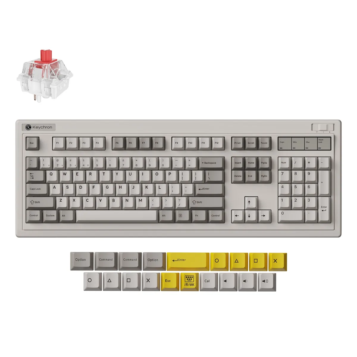 Keychron R6 Qmk Wireless Mechanical Keyboard