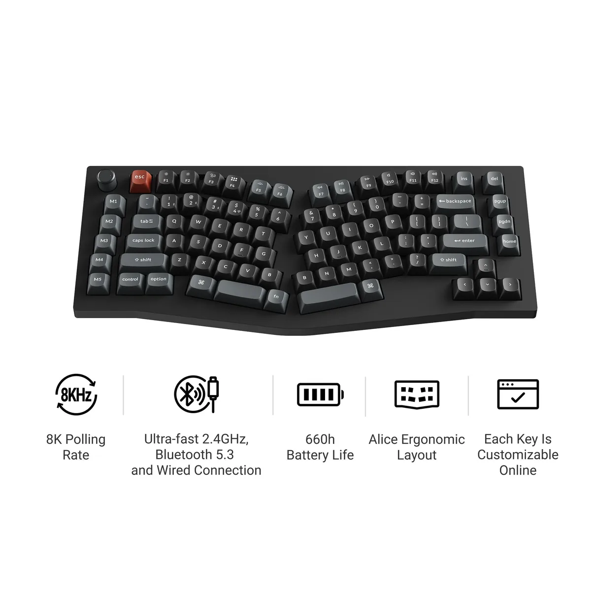 Keychron V10 Ultra 8K Wireless Custom Mechanical Keyboard