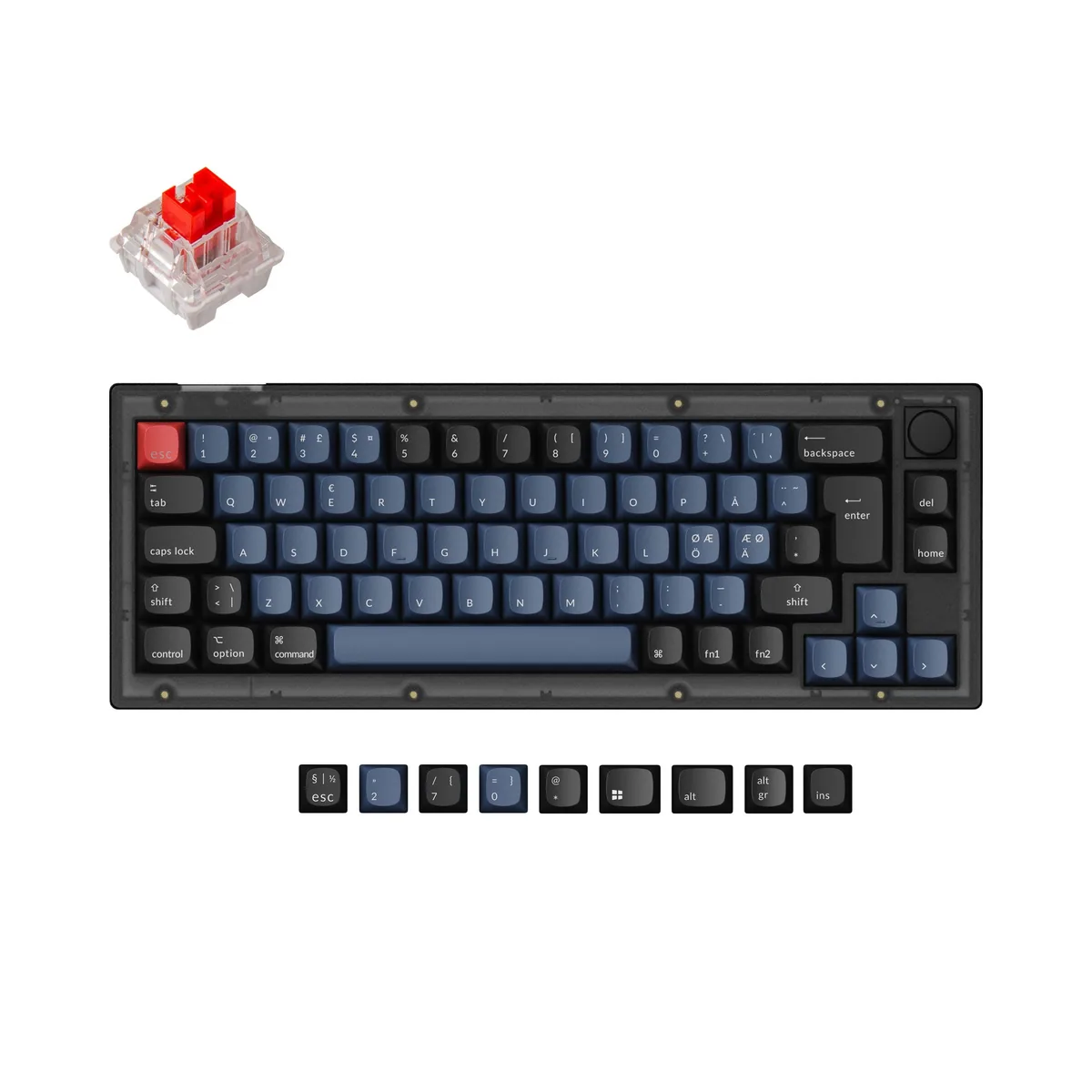 Keychron V2 Qmk Custom Mechanical Keyboard Iso Layout Collection