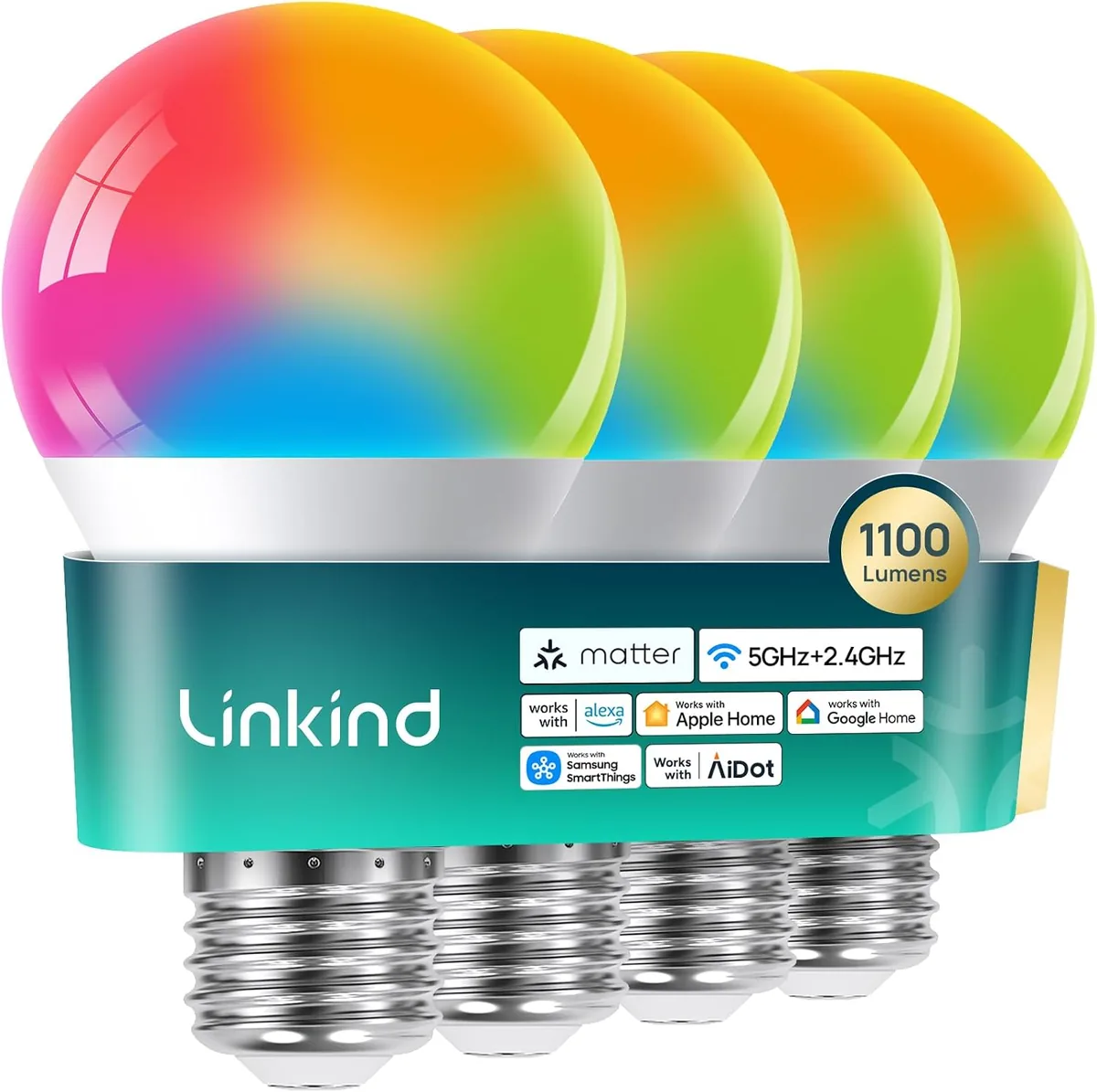 Linkind Matter Smart Bulbs 5GHz
