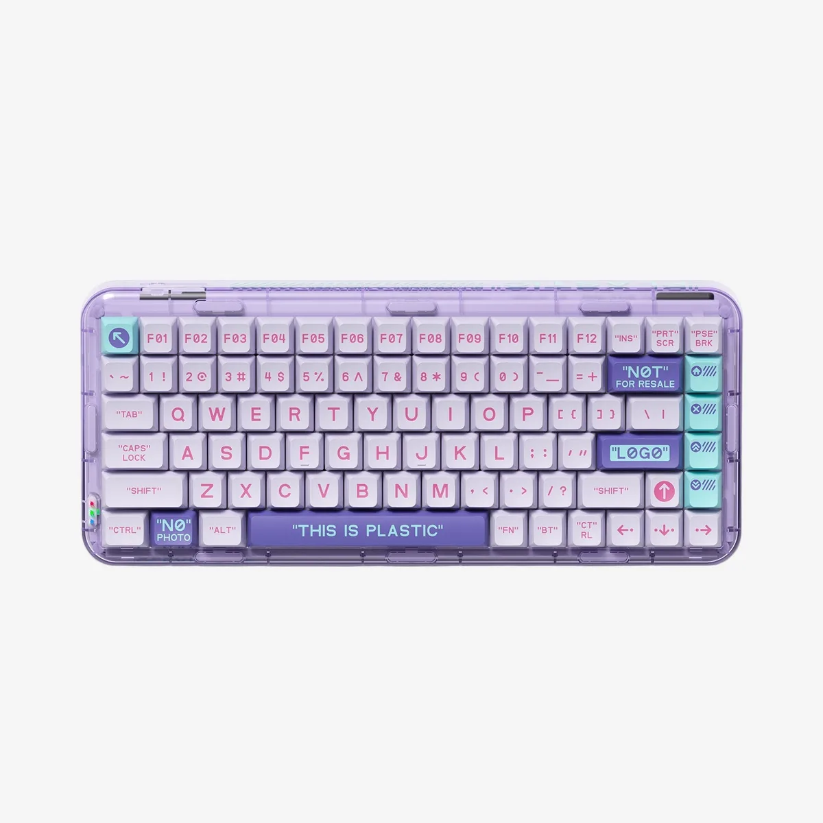 MOJO84 Mechanical Keyboard Vaporwave