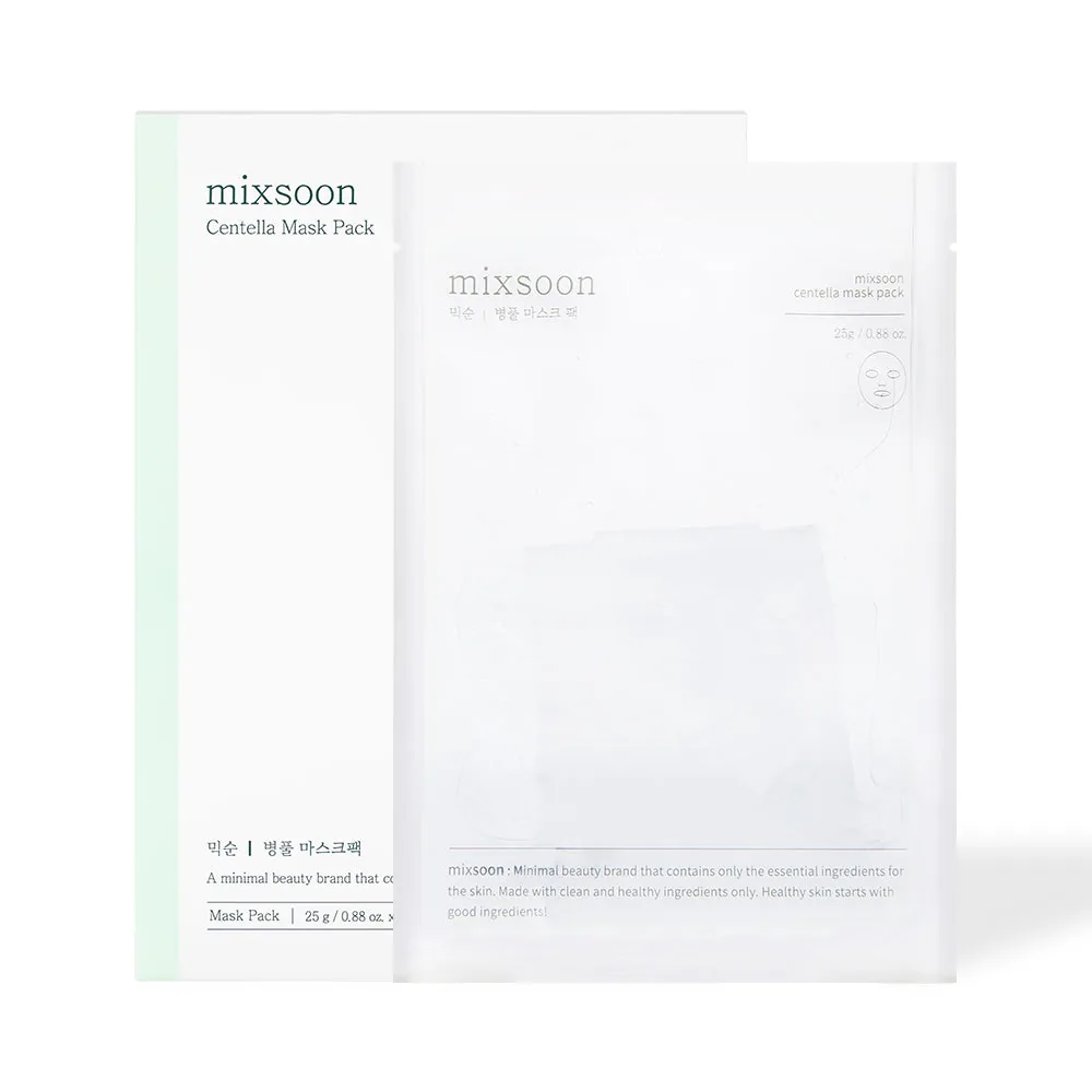 mixsoon Centella Face Mask 1PACK (5ea)