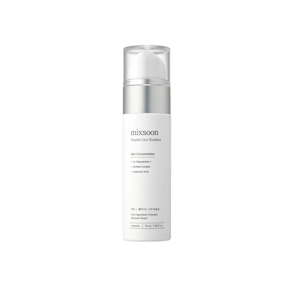 mixsoon Peptide Cica Hyal-Shot 1.69 fl.oz/50ml