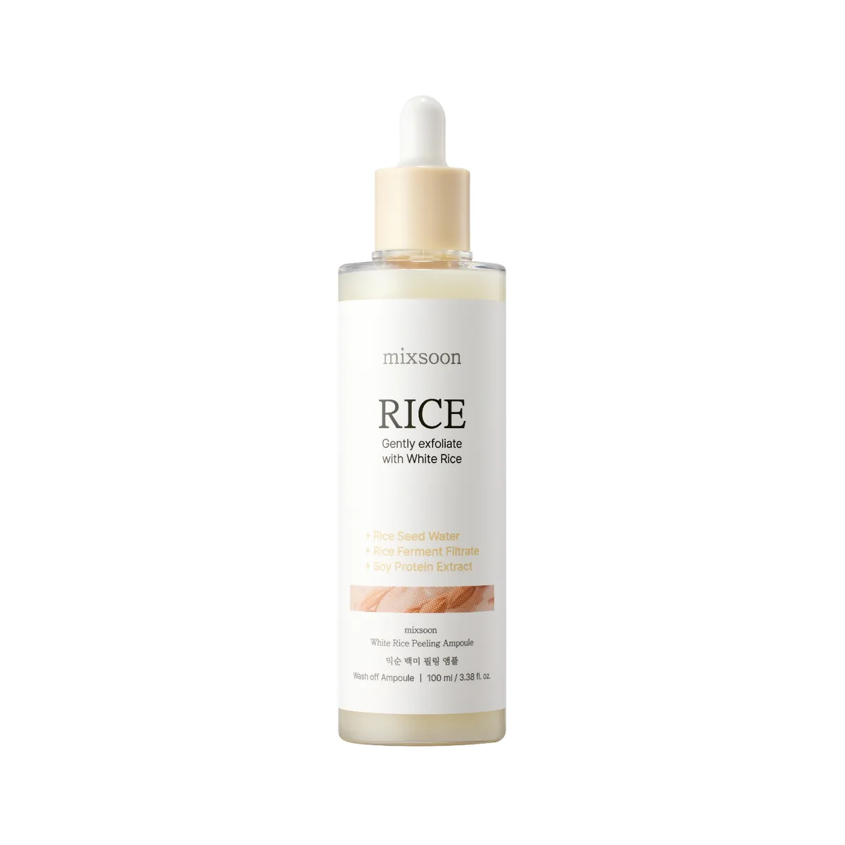 mixsoon White Rice Peeling Ampoule 100ml