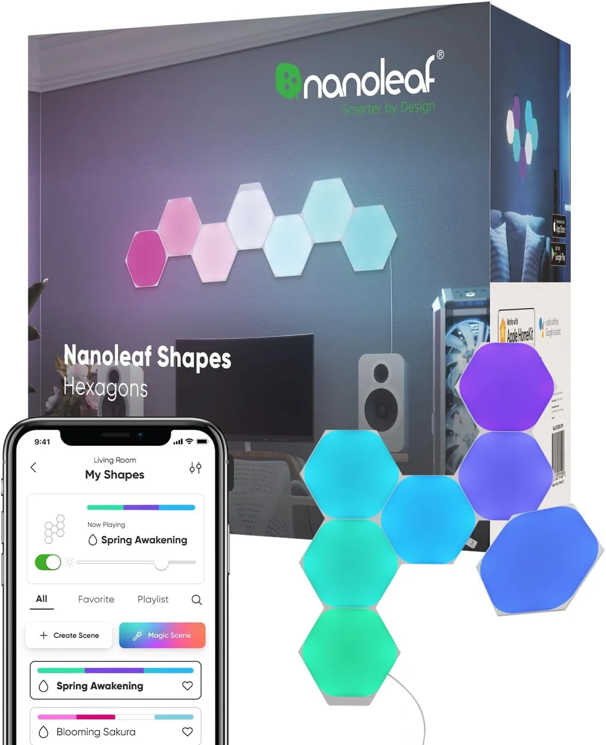 Nanoleaf Shapes Hexagon Starter Kit