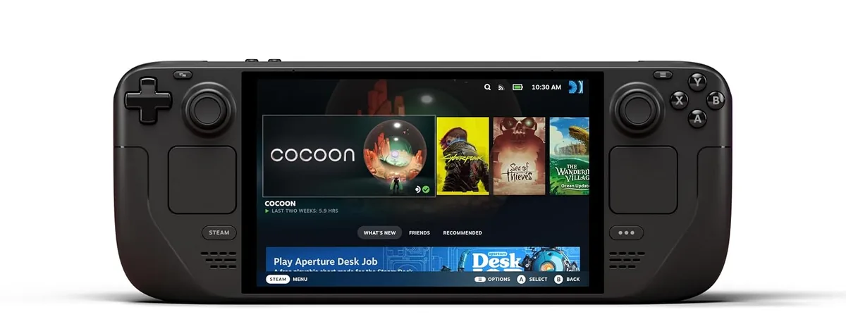 Steam Deck Oled 512 GB Handheld Gaming Console with 1280x800