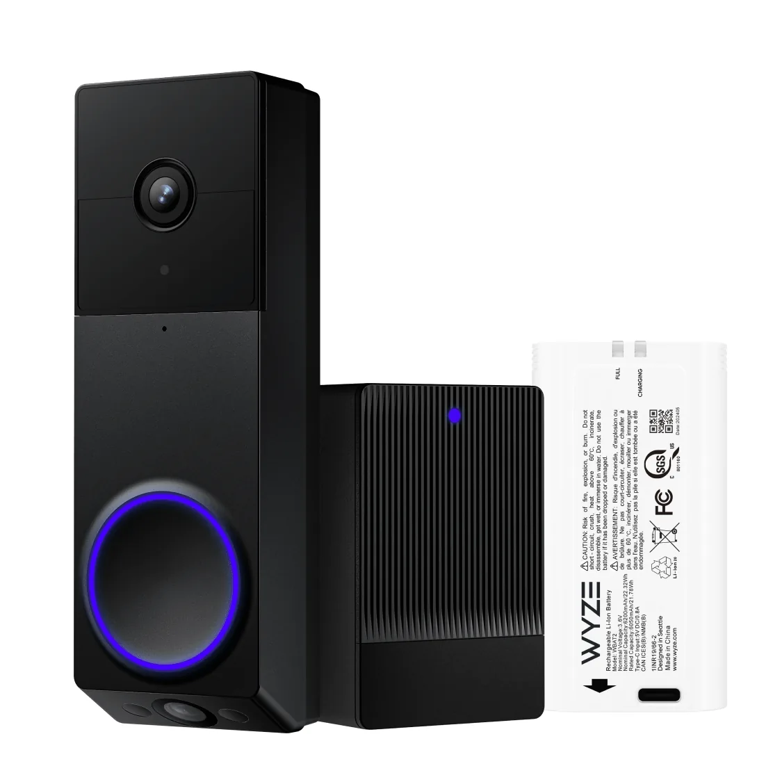 Duo Cam Doorbell + Extra Battery