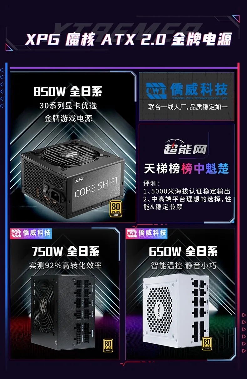 ADATA XPG 750W ATX3.0